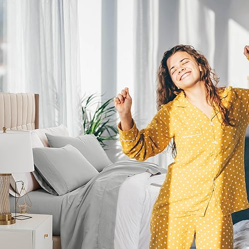 Vista 153 de Southshore Fine Linens®, juego de ropa de cama con bolsillo profundo Negro