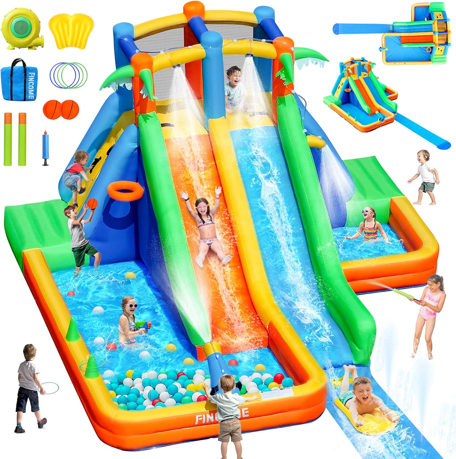 Kids' Water Slide Showdown: ​Tested ⁣vs. National Park Bottle