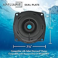 Vista 2 de AppliaFit Placa de sellado compatible con Hayward SPX2600E5 para bombas seleccionadas Hayward SuperPump y MaxFlo
