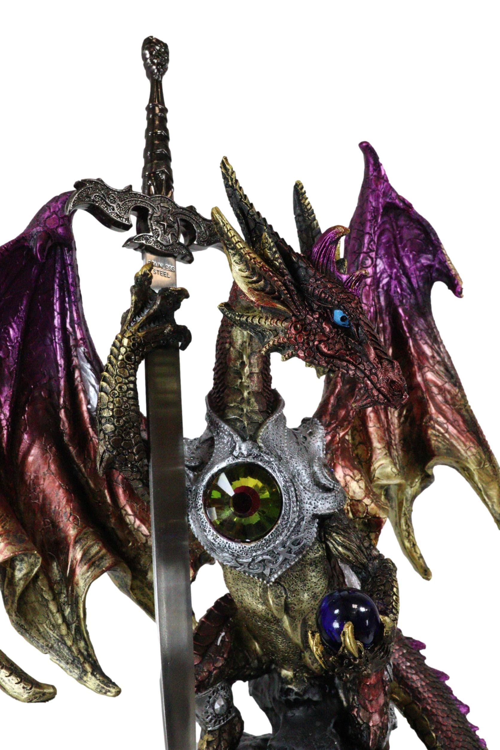 Amazon.com: Ebros Gift Large Hyperion Red Ember Crystal Heart