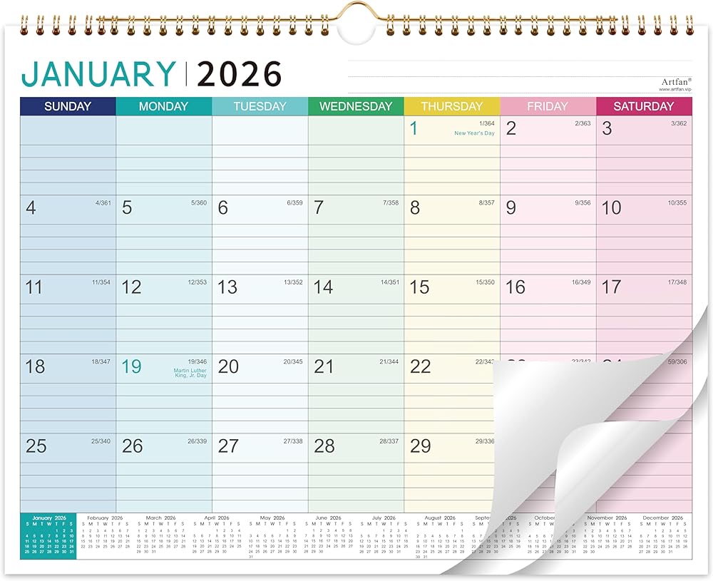 2026 Calendar - 2026 Wall Calendar, Jan. 2026 - Dec. Philippines | Ubuy