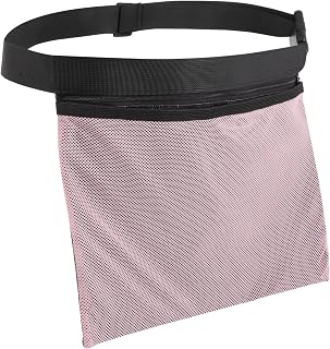 Toddmomy Bolsa de Pelota de Tenis riñonera Pong Cintura riñonera Bola Bolsa recogepelotas Bolsa de Tenis Resistente al Desgaste Bolsa para Recoger Maleta Tela Oxford Negro