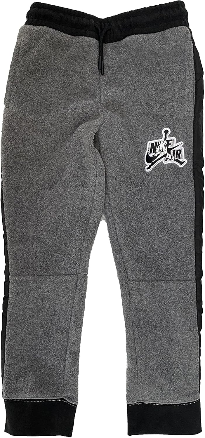 Jordan Little Boys Jumpman Classics Fleece Pants (Heather(85A142-GEH)/Black, 7 Years)