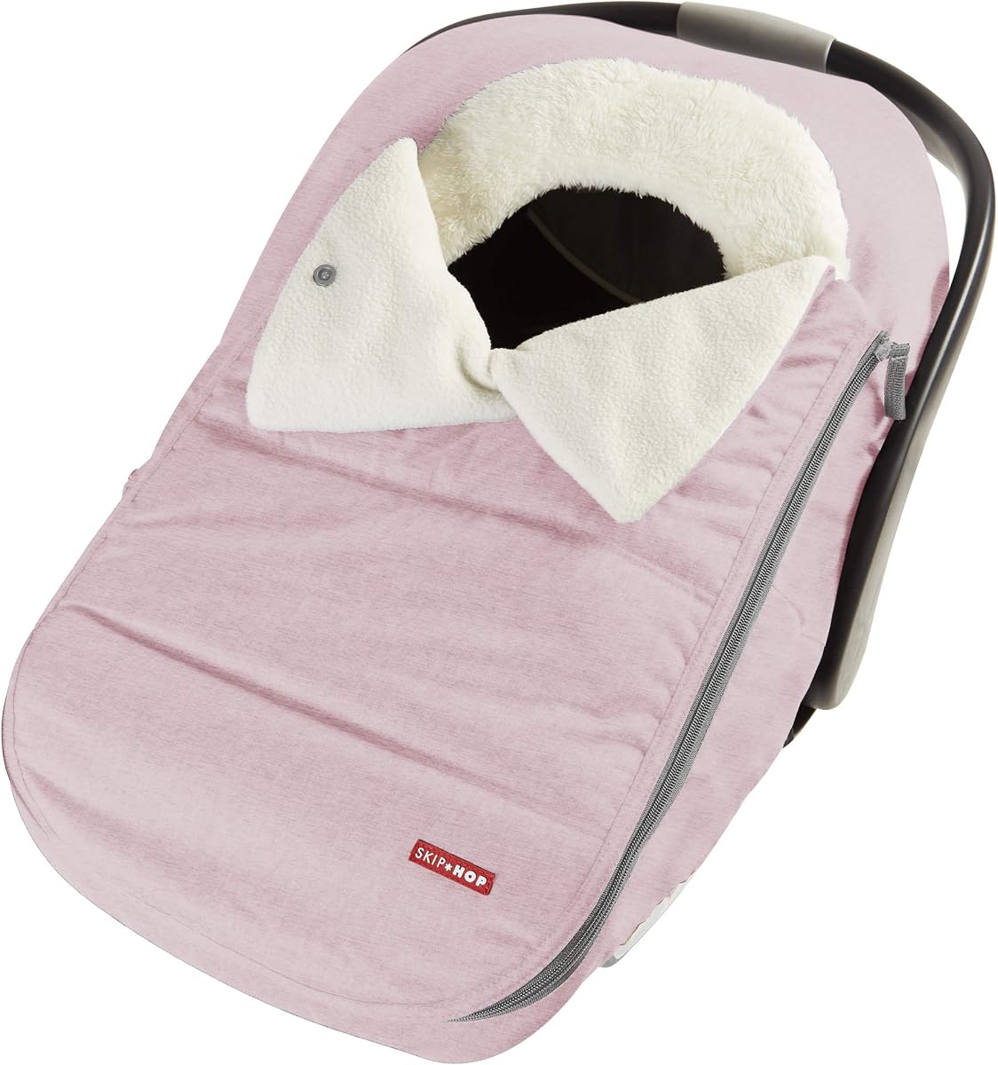 Skip Hop Winter Car Seat Cover, Stroll & Go, Pink Heather