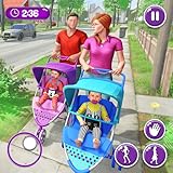 Sei eine echte Mutter in glücklichen Mutterspielen!