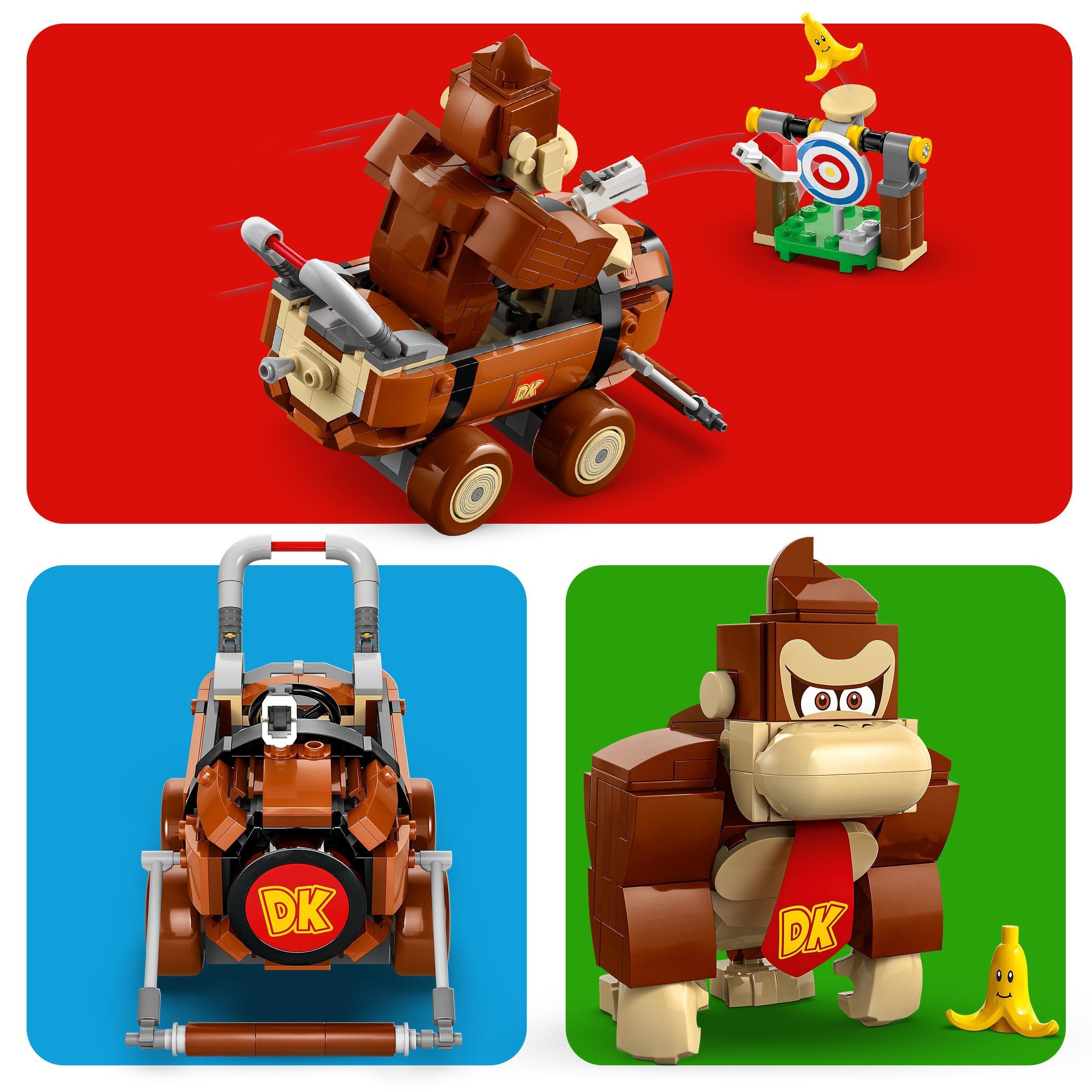 LEGO Super Mario: Mario Kart – Donkey Kong ve DK Jumbo 72033-8 Yaş