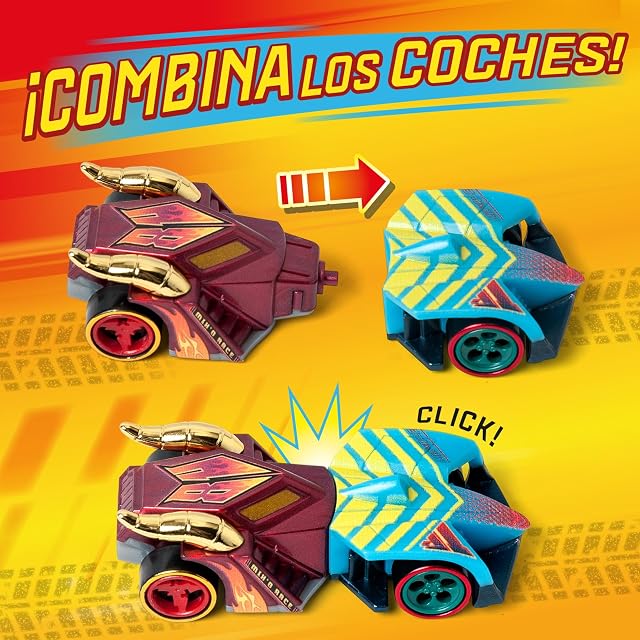 Foto 4 de 8 de T-Racers Mix ´N Race 3 Pack - Pack de 3 Coches coleccionables. Coches Desmontables por Dos Partes…