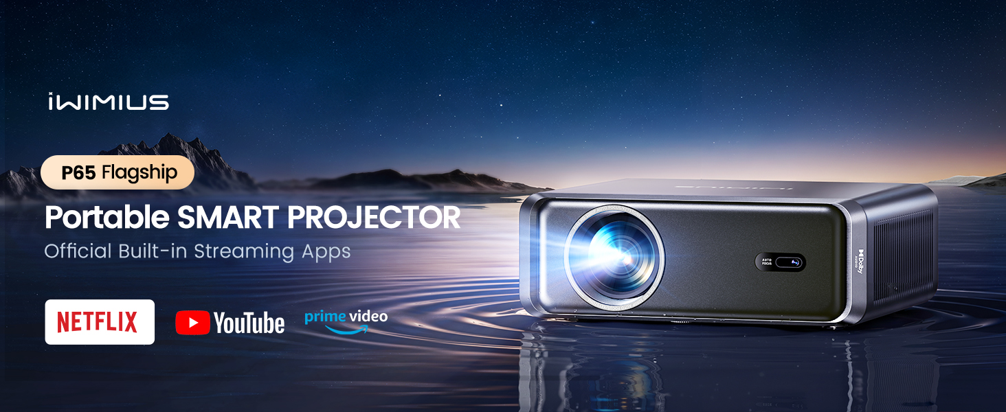 Watch iWIMIUS P65 Projector on Amazon Live