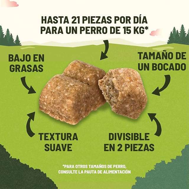 Foto 3 de 8 de Purina Adventuros Training, Snacks de entreno, Aprendizaje, premios, chuches para Perros de Salmón