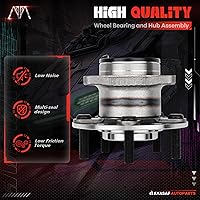 Vista 2 de MAYASAF 512333 [1 unidad, 4X4 4WD solamente] Conjunto de cojinete de cubo de rueda trasera para Dodge calibre 2007-2008, para Jeep 2007-2017