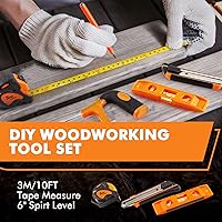 Vista 7 de XOOL 368 Piece Home Repair Tool Kit with Drawer Toolbox, Includes Hammer, Pliers, Screwdrivers, Wrench, Tape Measure & More for Home Repair