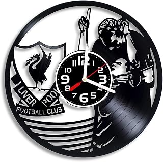 Liverpool art vinyl wall clock, Liverpool design gift for any occasion