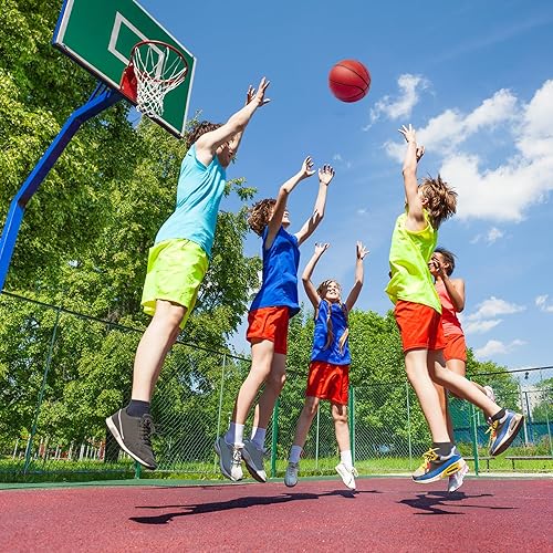 Miniatura 8 de Juego de mini pelotas de baloncesto a granel, pequeñas y suaves, baloncesto pequeño de PVC para colocar sobre la puerta, juegos de aro de