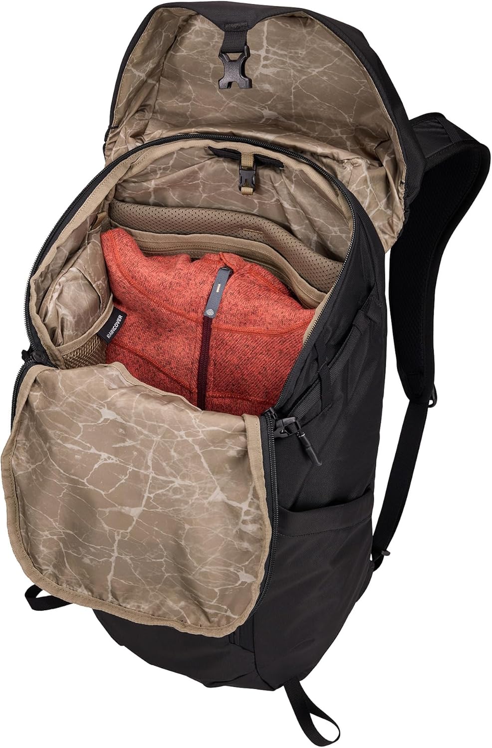 THULE(スーリー) Thully AllTrail Daypack 25L Backpack, Black, 25L