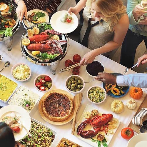 Miniatura 6 de Tioncy Paquete de 500 cuencos de papel desechables de 9 onzas, cuencos pequeños de sopa para comida caliente, fibra de bagazo natural, para