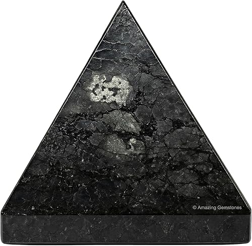 Miniatura 406 de Amazing Gemstone Lapis Lazuli Pyramid Crystal Healing Stones - 2" Great Pyramid Figurine of Natural Stone Pyramid for Meditation, Reiki, Chakra