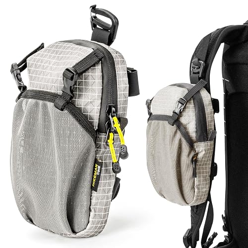 HIKEMAN Backpack Strap Pouch (Grey)