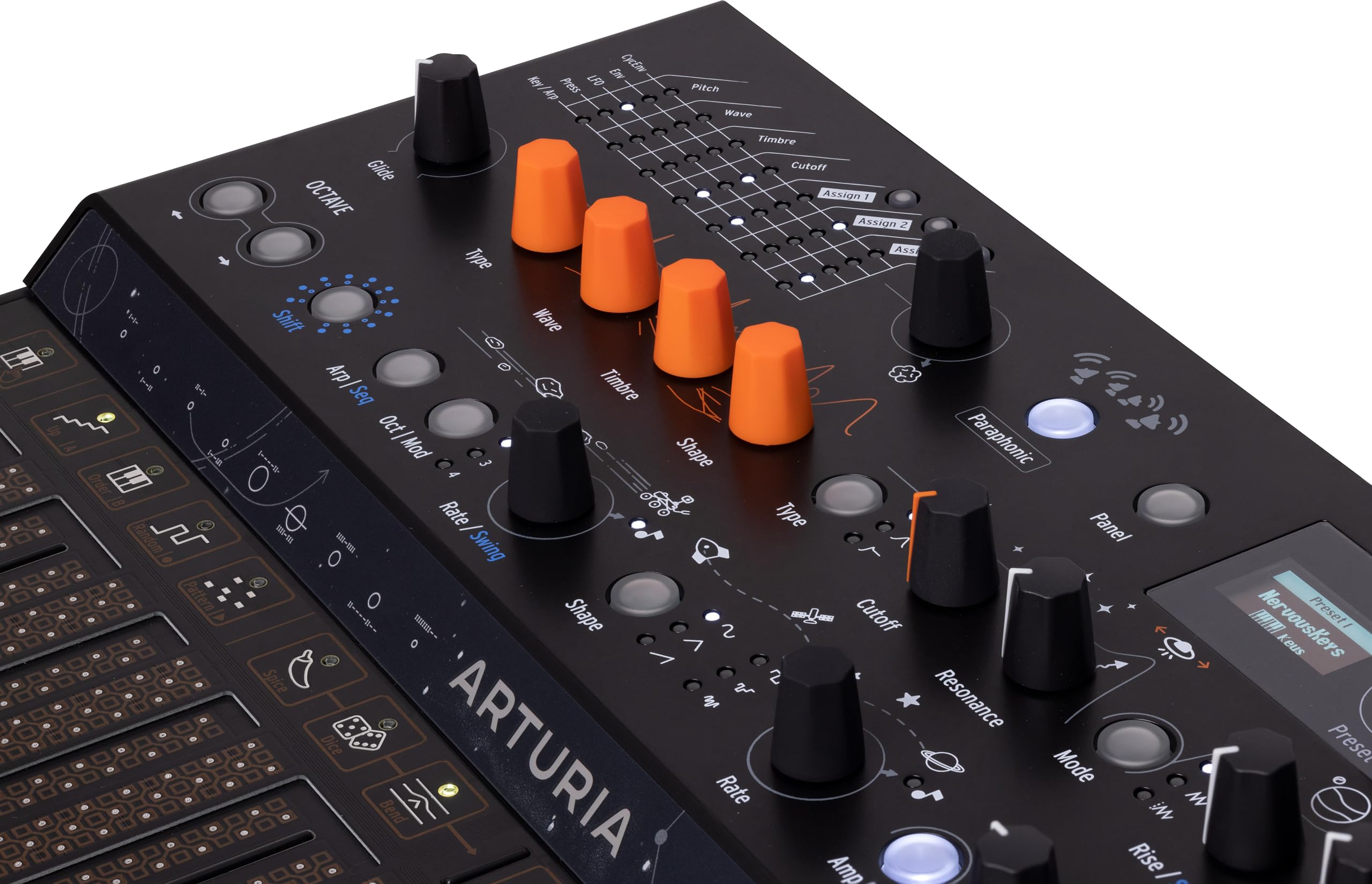 Amazon.co.jp: ARTURIA MicroFreak Stellar Hybrid Synthesizer 