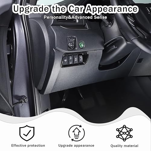 Miniatura 2 de Marco de botón de interruptor de ajuste de luz antiniebla para Honda Pilot 2016-2022Ridgeline 2017-2023Passport 2019-2023, accesorios protectores