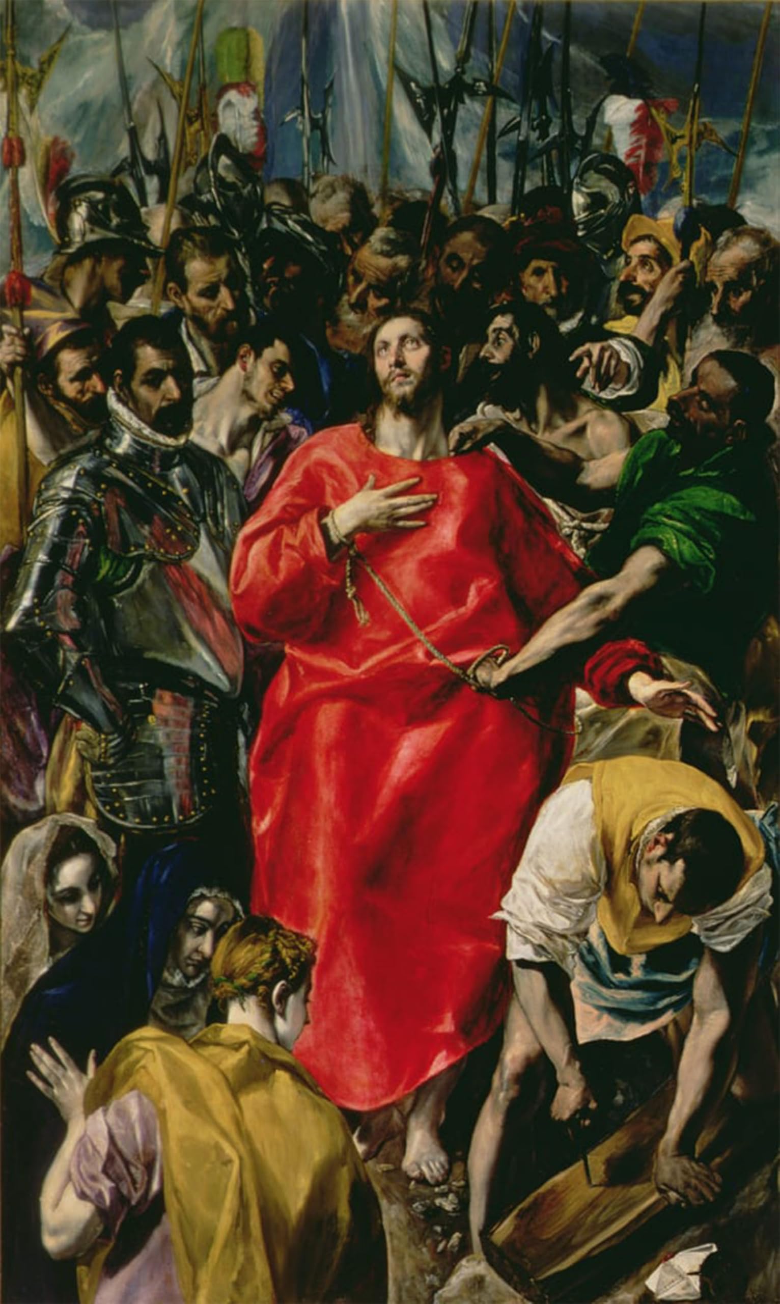 Décoration El Greco le déshabillage du Christ, impression d'art murale 60x90cm