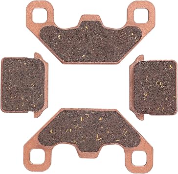 Rear Brake Pads Compatible with 70cc 90cc 110cc 125cc 140cc SSR 110 125 Apollo DB27 YX Lifan Coolster Thumpstar Demon Stomp BSE Orion Kayo 4 Stroke Engine Chinese Pit Dirt Bikes Parts