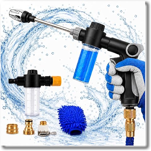 2026 Upgraded High Pressure Jet Nozzle Power Washer for G...