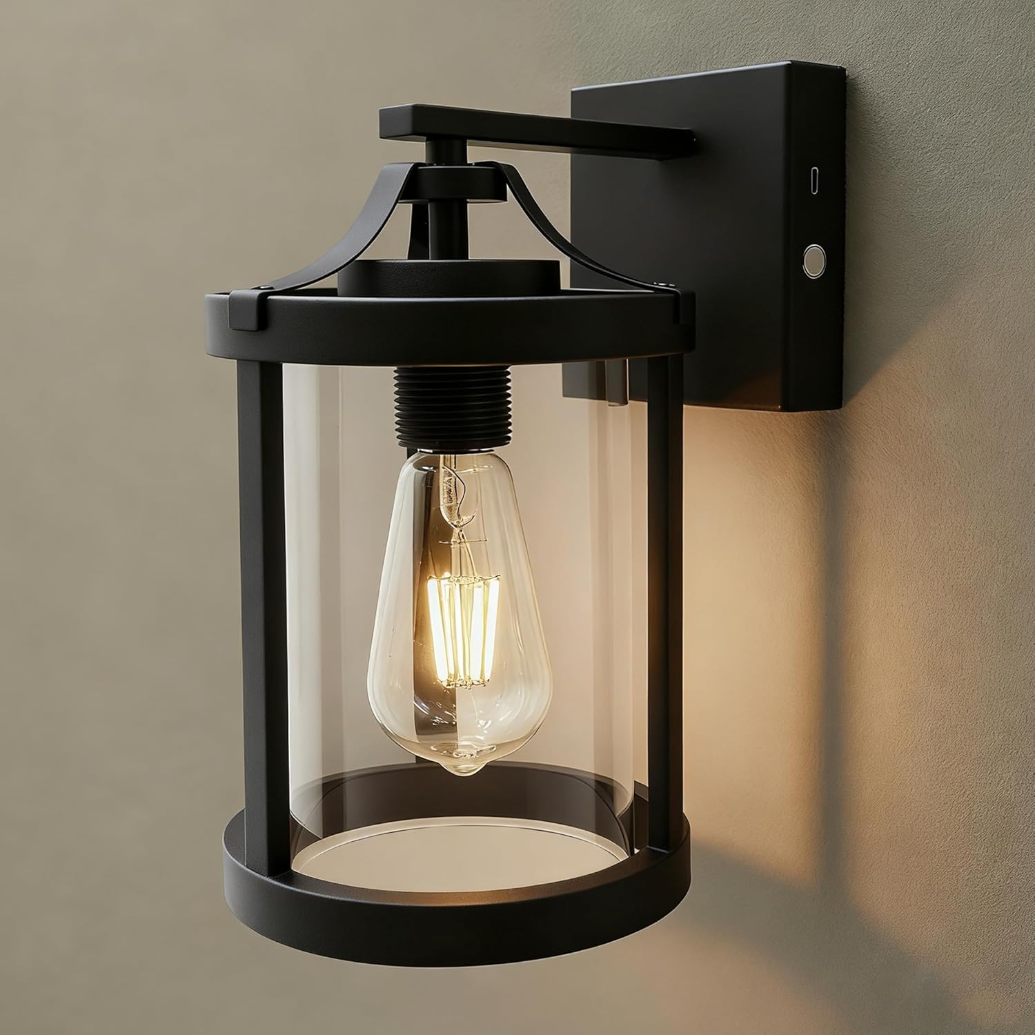 Battery Operated Wall Sconces for Bathroom Modern Vanity Light Fixtures Rechargeable Wall Lights with Glass Shade for Mirror Bedroom Living Room Hallway