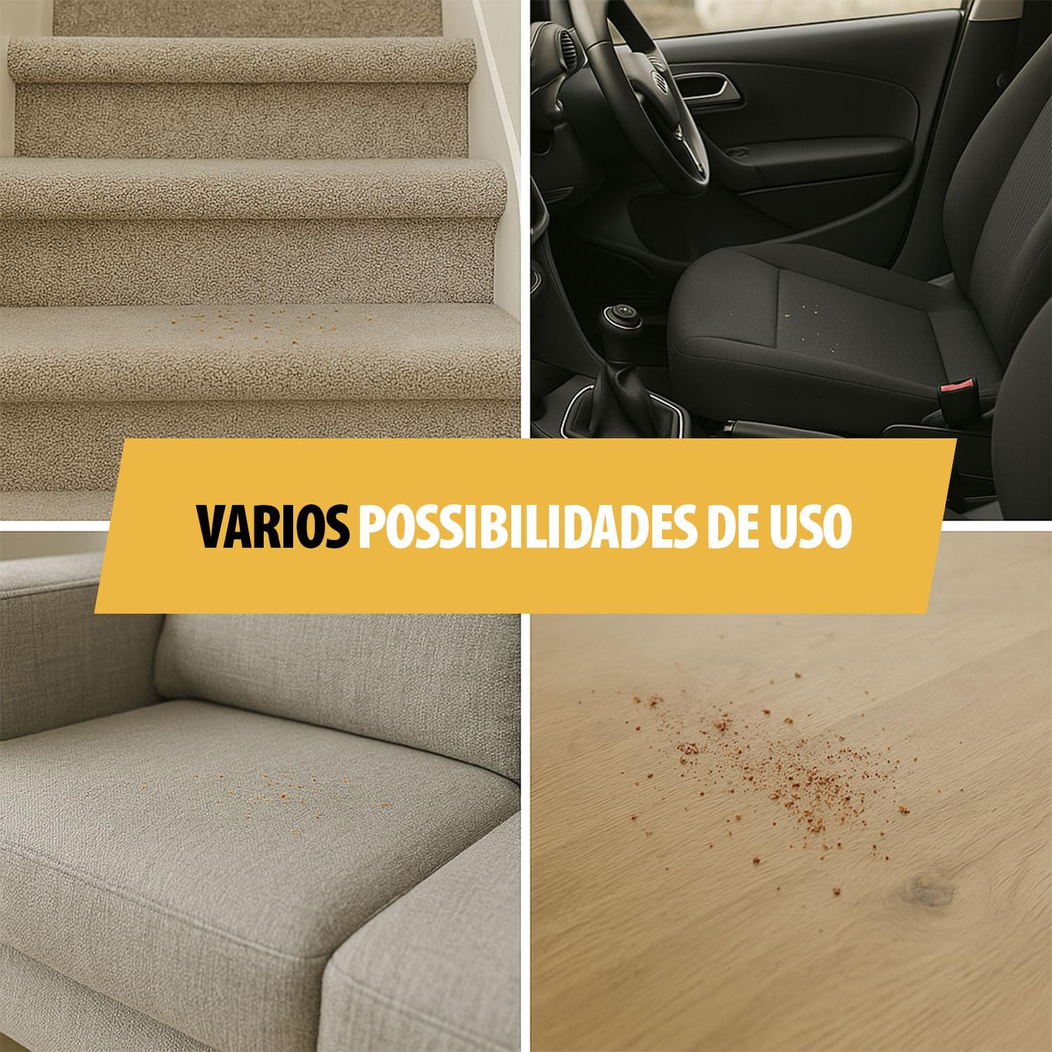 Tristar Aspirador de Mano, 12 kPa de Succión, Inalámbrico, Motor BLDC 90W, Filtro HEPA H12, 15 Min de Autonomía, Base con Almacenamiento de Accesorios, Compacto y Ligero, KR-3160