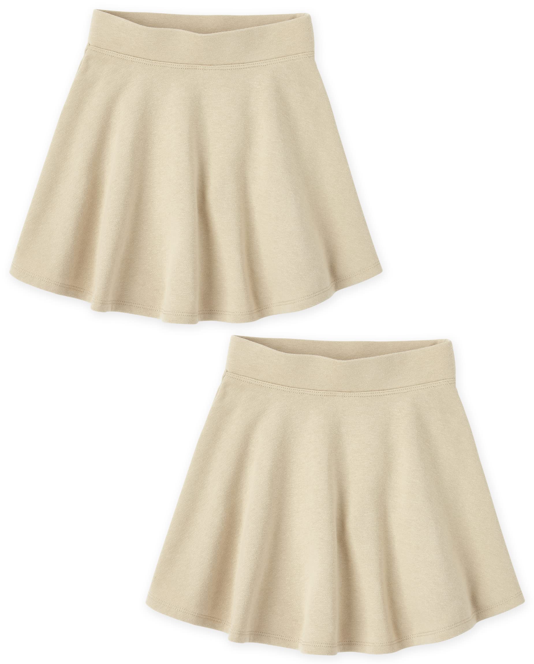 The Children's Place Solid Uniform Skirt 2 Pack Set Juego de Falda Niñas