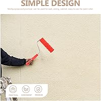 Vista 6 de Rodillo de pintura con patrón de bricolaje Rodillo de arte decorativo para decoración de pared Clásico de ladrillo en relieve textura Rodillo