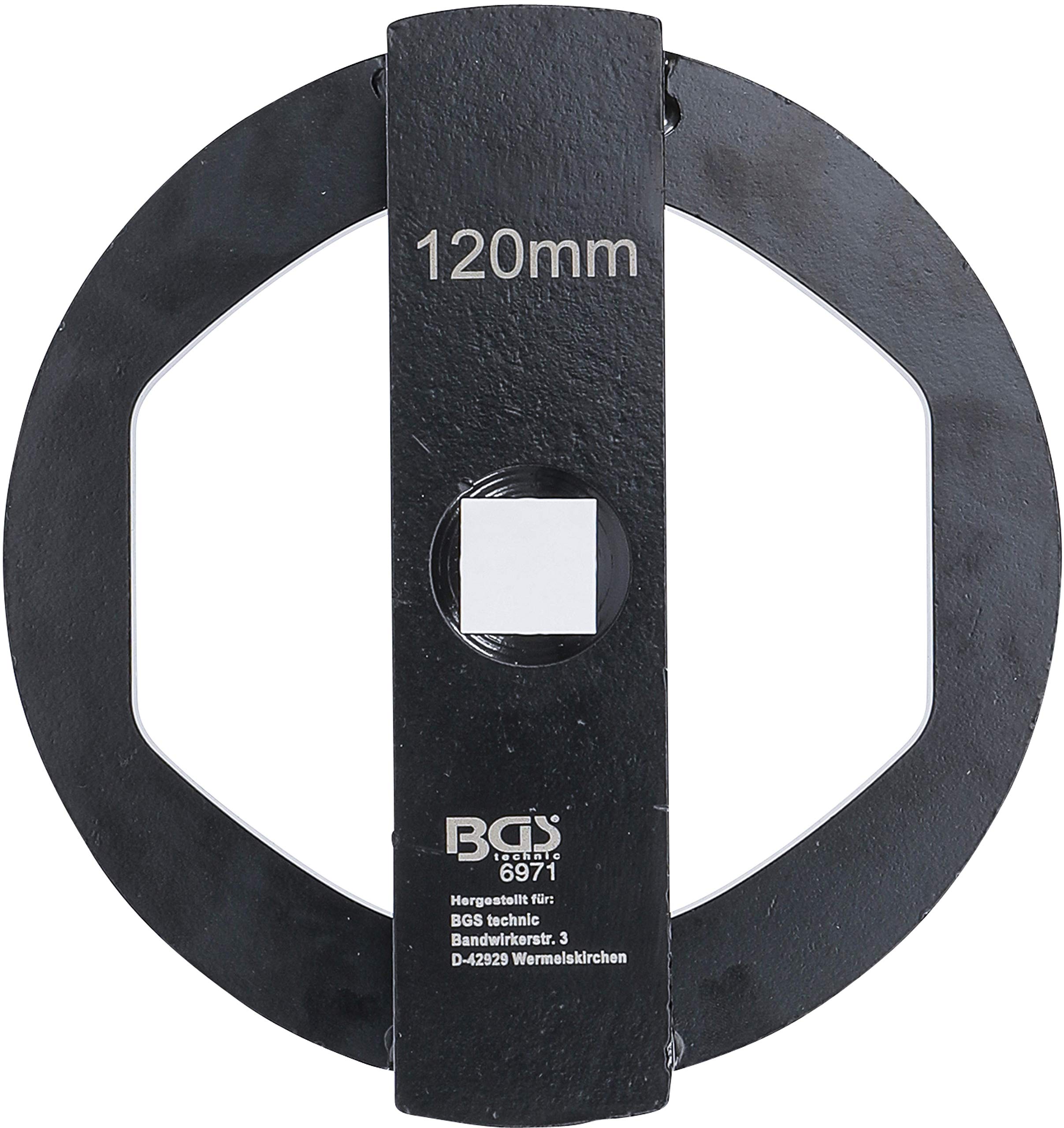 BGS 6971 | Klucz do nakrętek osi/kołpaków | do osi BPW | 120 mm