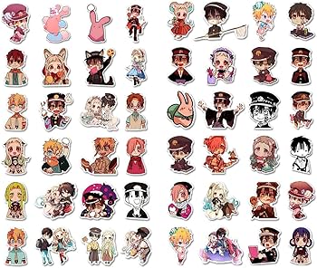 Amazon.co.jp: 地縛少年花子くん ステッカー 花子くん 八尋寧々 源光