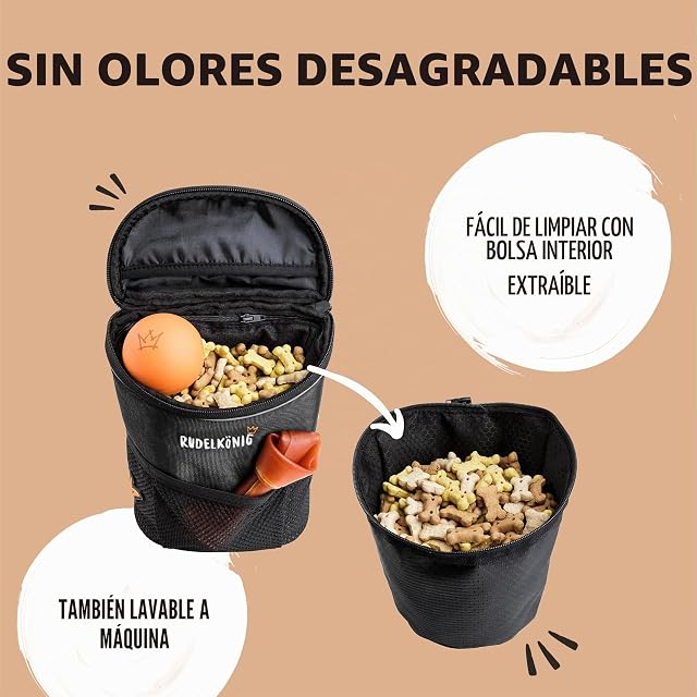 Foto 5 de 6 de Rudelkönig Bolsa Premios Perro - Porta Premios Adiestramiento Dispensador