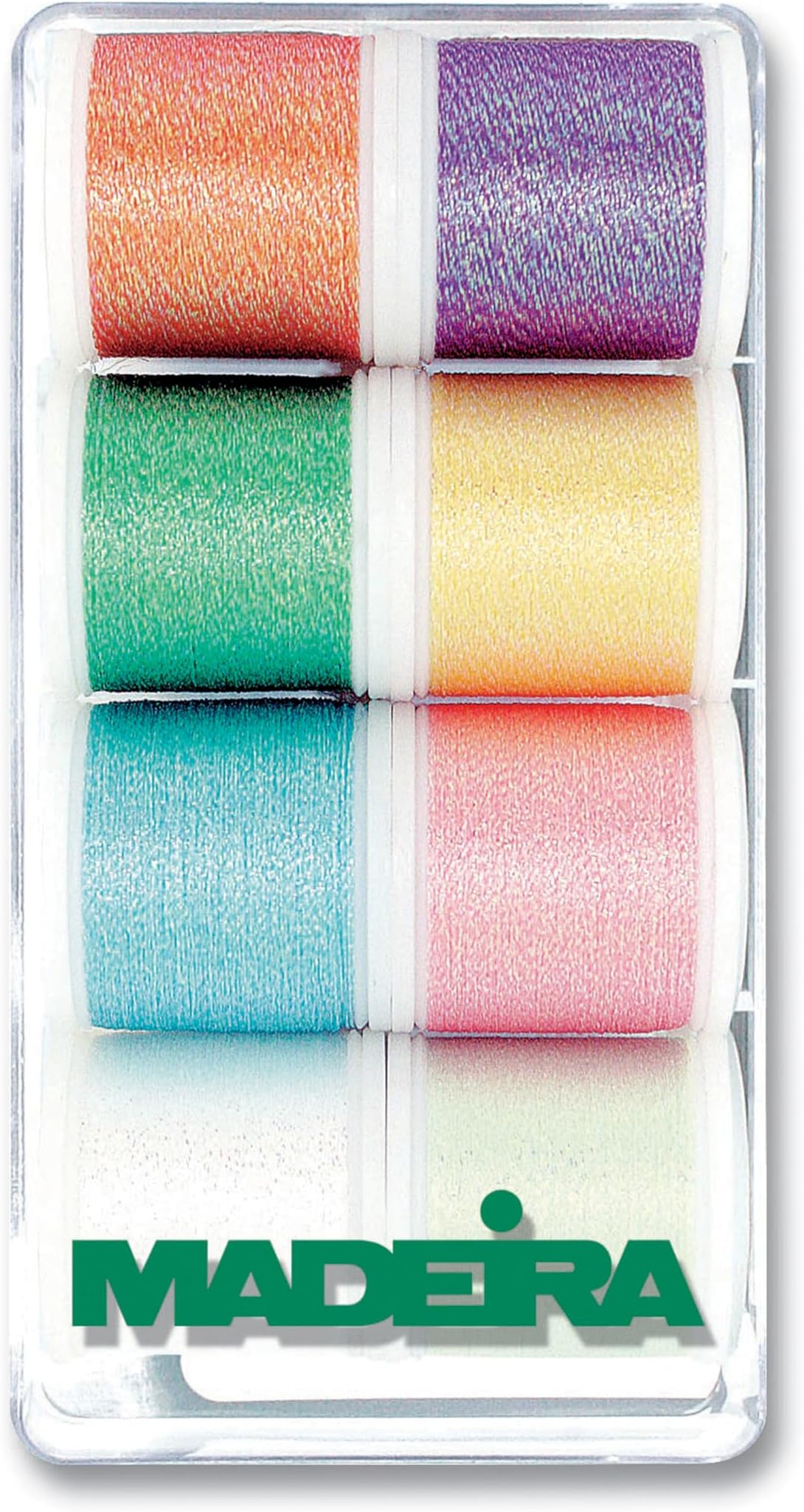 Opal' 8010 Embroidery Box with 8 Metallic Bobbins of 200 m Each