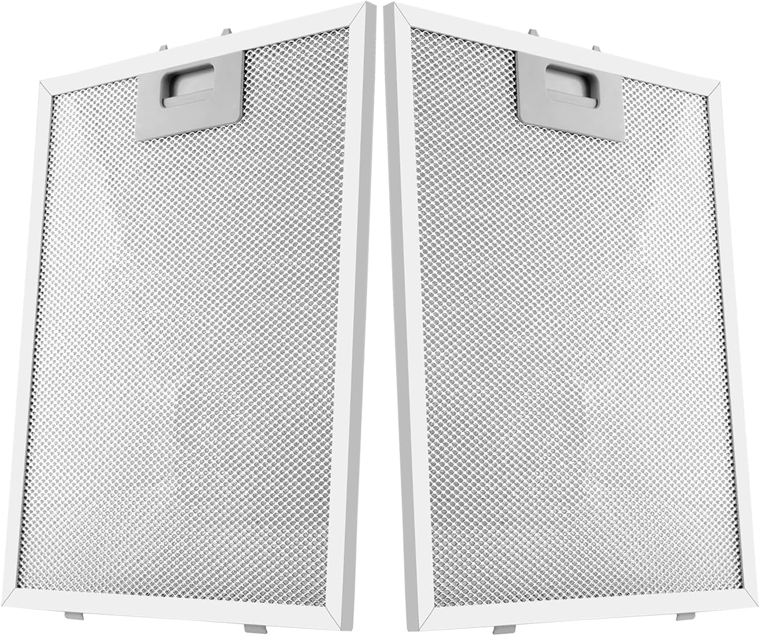 Extractor Fan Filters,2 Pieces Cooker Hood Filter,Extractor Hood Filters,Kitchen Extractor Fan Filter,Kitchen Hood Filters,Universal 5-Layer Aluminum Filter Range Hood Accessories,320x260 mm