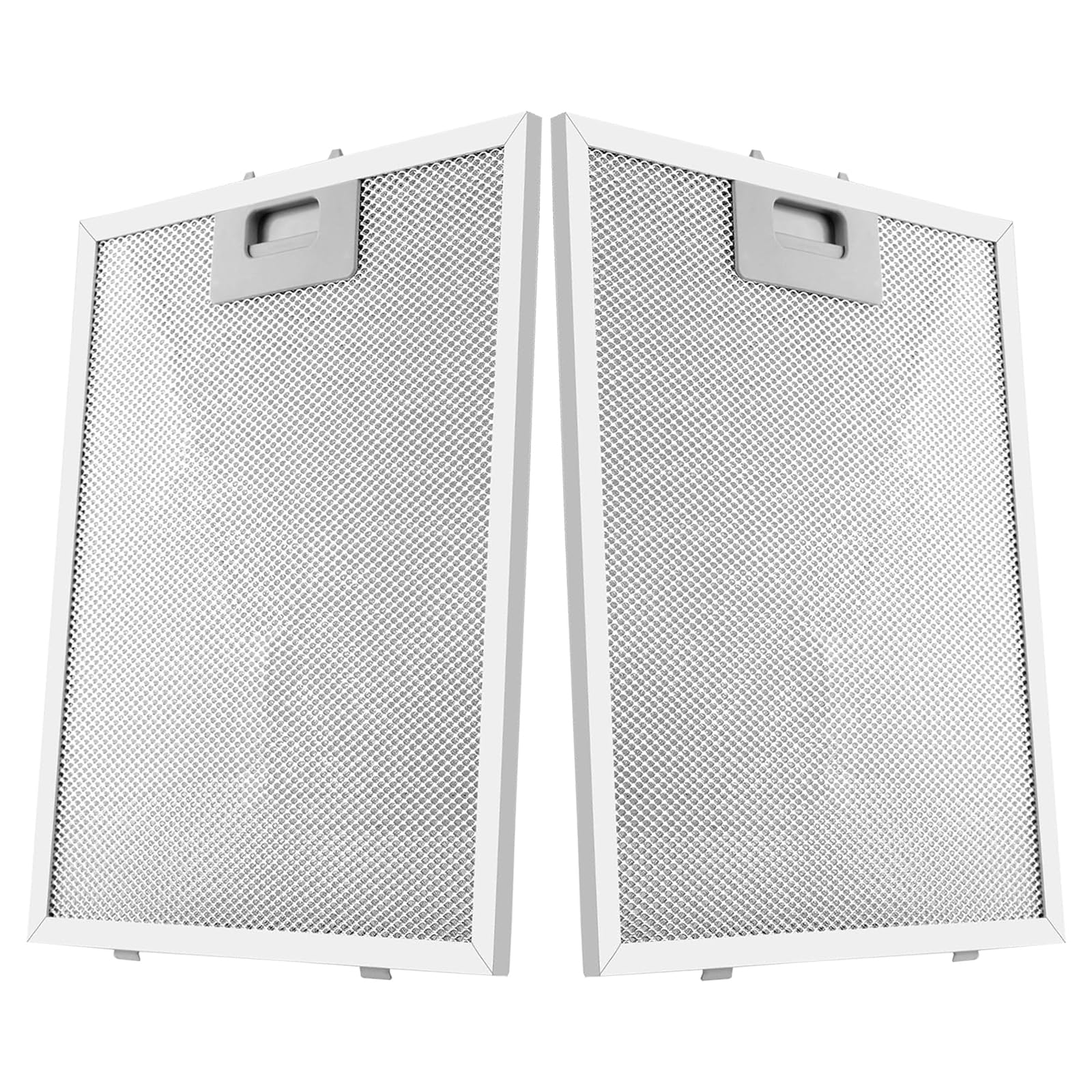 Extractor Fan Filters,2 Pieces Cooker Hood Filter,Extractor Hood Filters,Kitchen Extractor Fan Filter,Kitchen Hood Filters,Universal 5-Layer Aluminum Filter Range Hood Accessories,320x260 mm