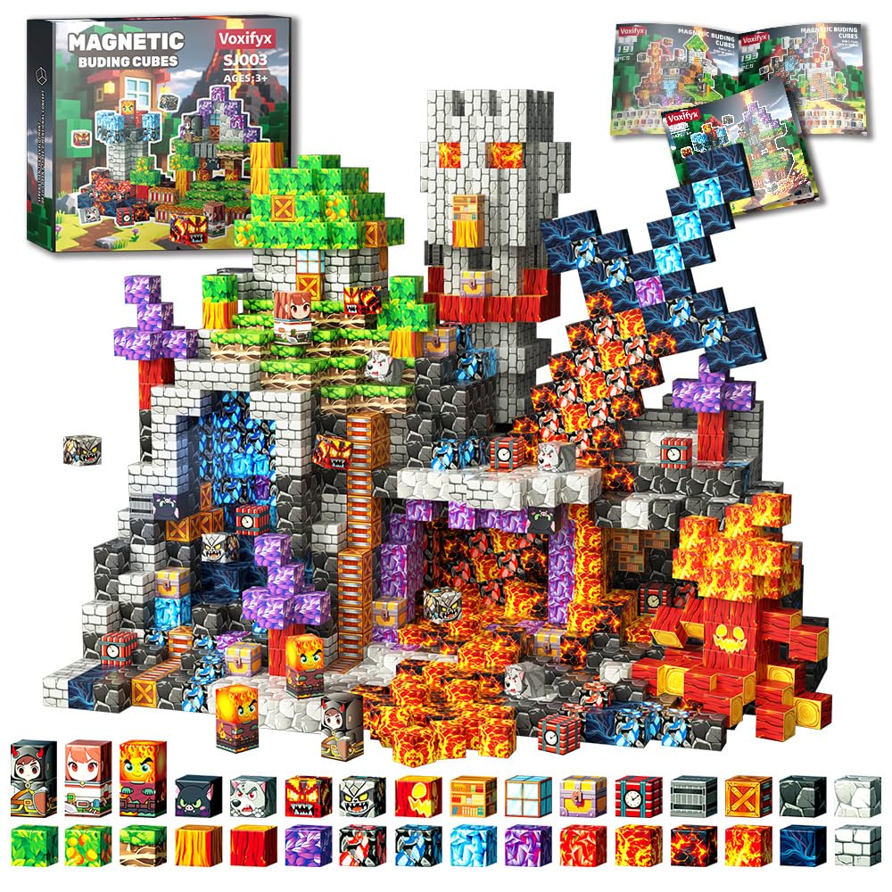 Voxifyx Magnetic Building Blocks Set, Kids Toy for Toddlers STEM
