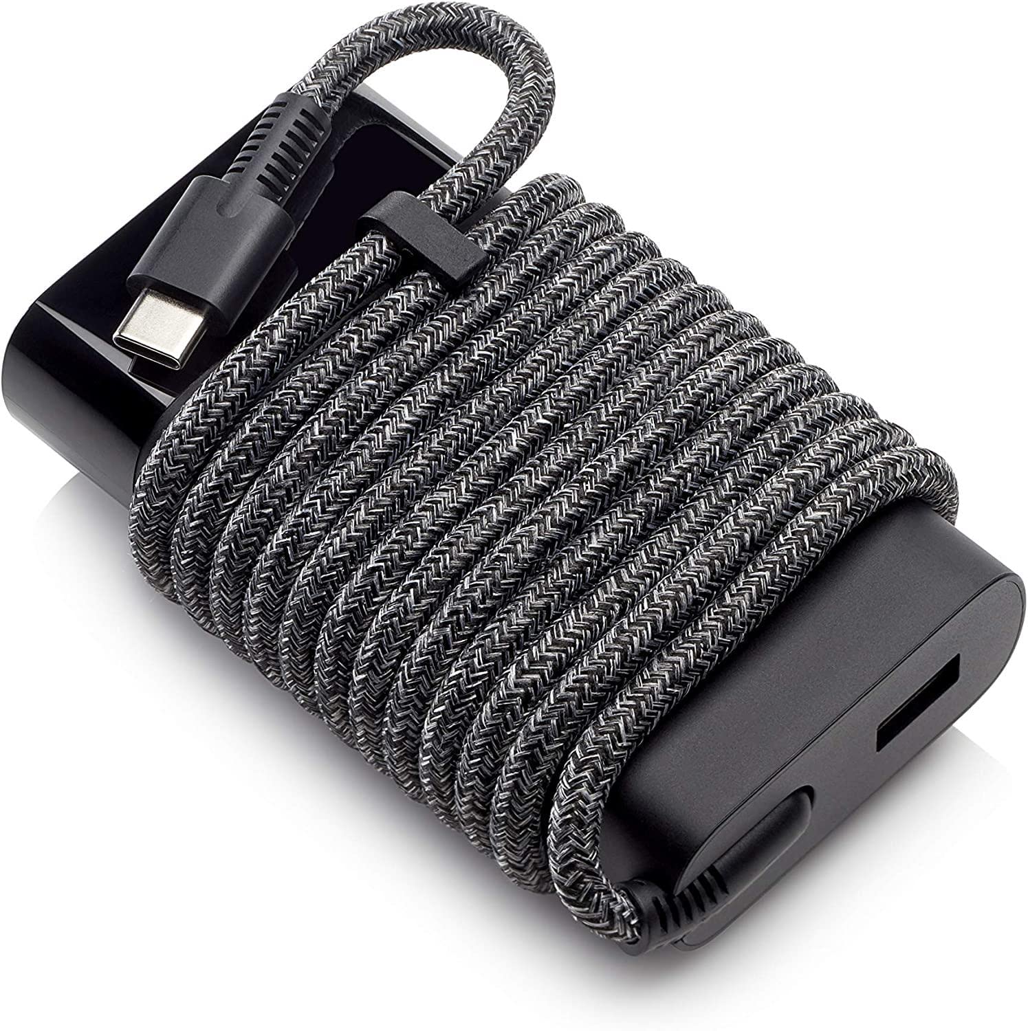HP Alimentatore Laptop USB-C GaN da 65 W, Compatibile con PC HP dotati di porta USB-C, Nero