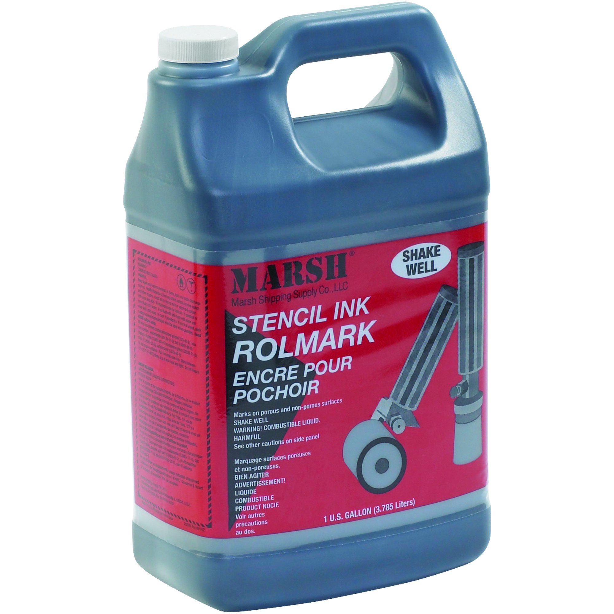 BOX USA BPSTRO44 1 Rolmark gal of Ink, Black