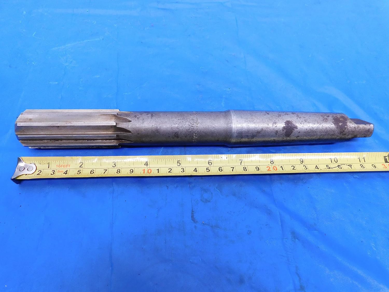 USA Made 1.2495" O.D. HSS Chucking Reamer Morse Taper #4 Shank 10 FL MT4 1.25 - MS4850VWT