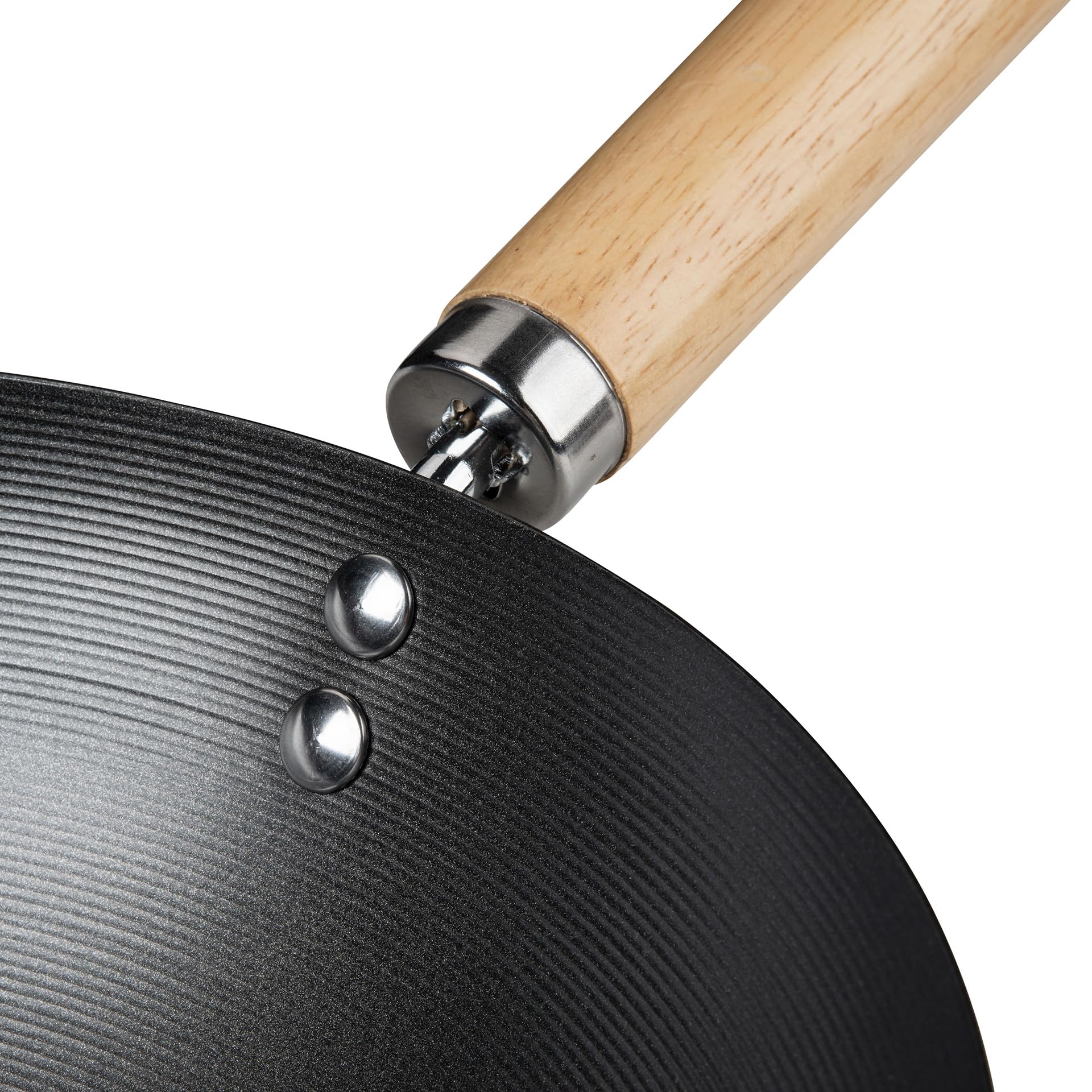 Padella Wok Fackelmann 26 Cm - Antiaderente, Manico In Legno Di Acacia, Per Tutti I Fuochi - Foto 4