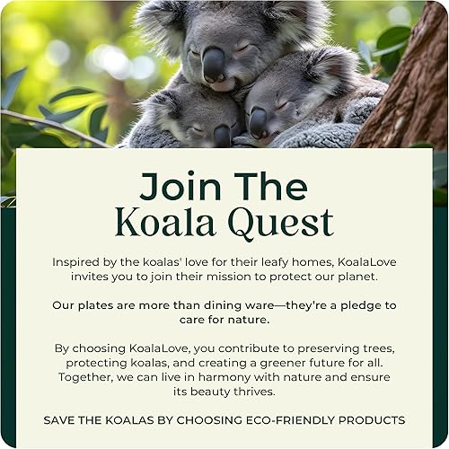 Miniatura 7 de Juego de platos de bambú de hoja de palma y cubiertos de bambú preenrollados, platos compostables de 10 y 7 pulgadas, elegantes utensilios