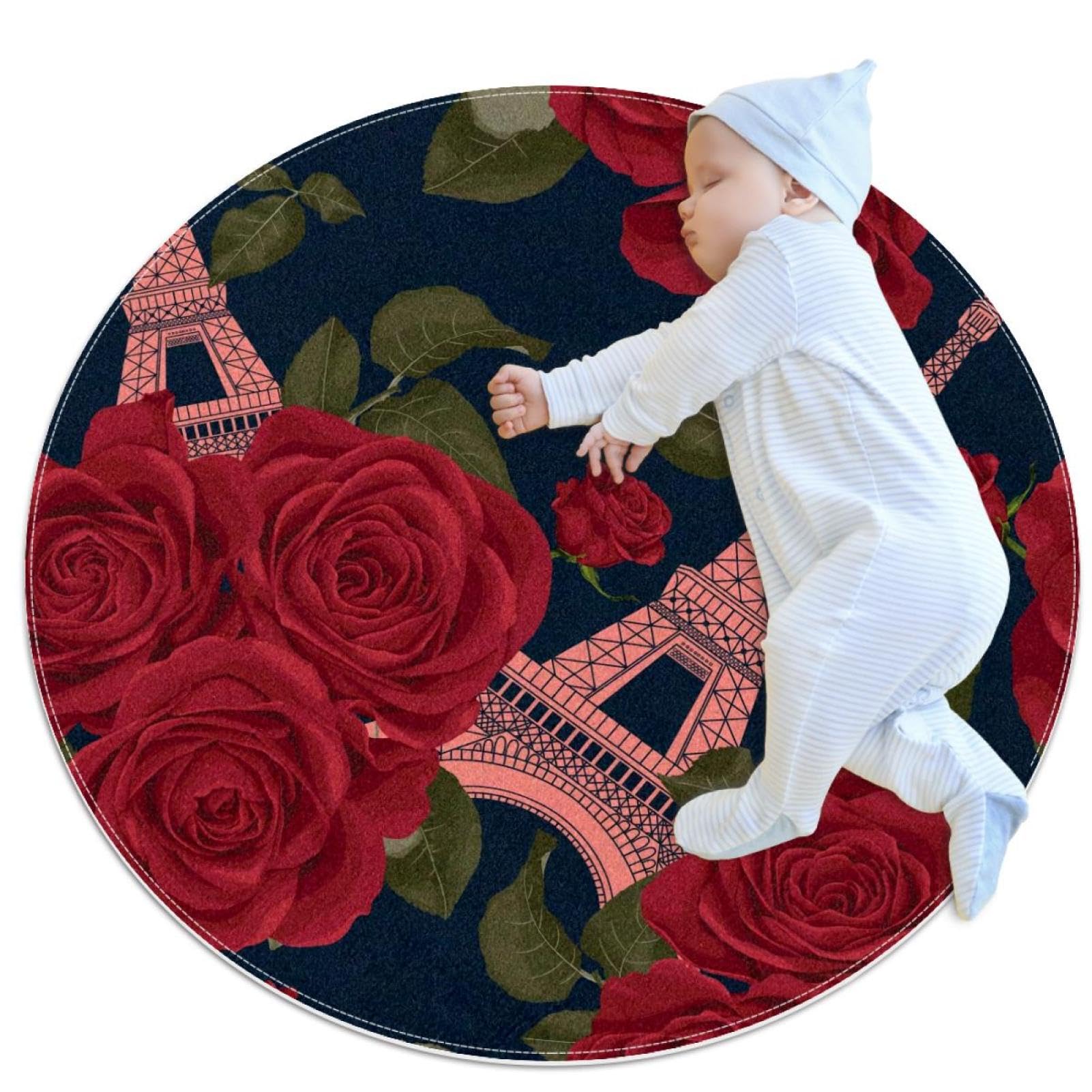 Tapis de salle de bain roses rouges pour insuffler une ambiance romantique à votre chambre