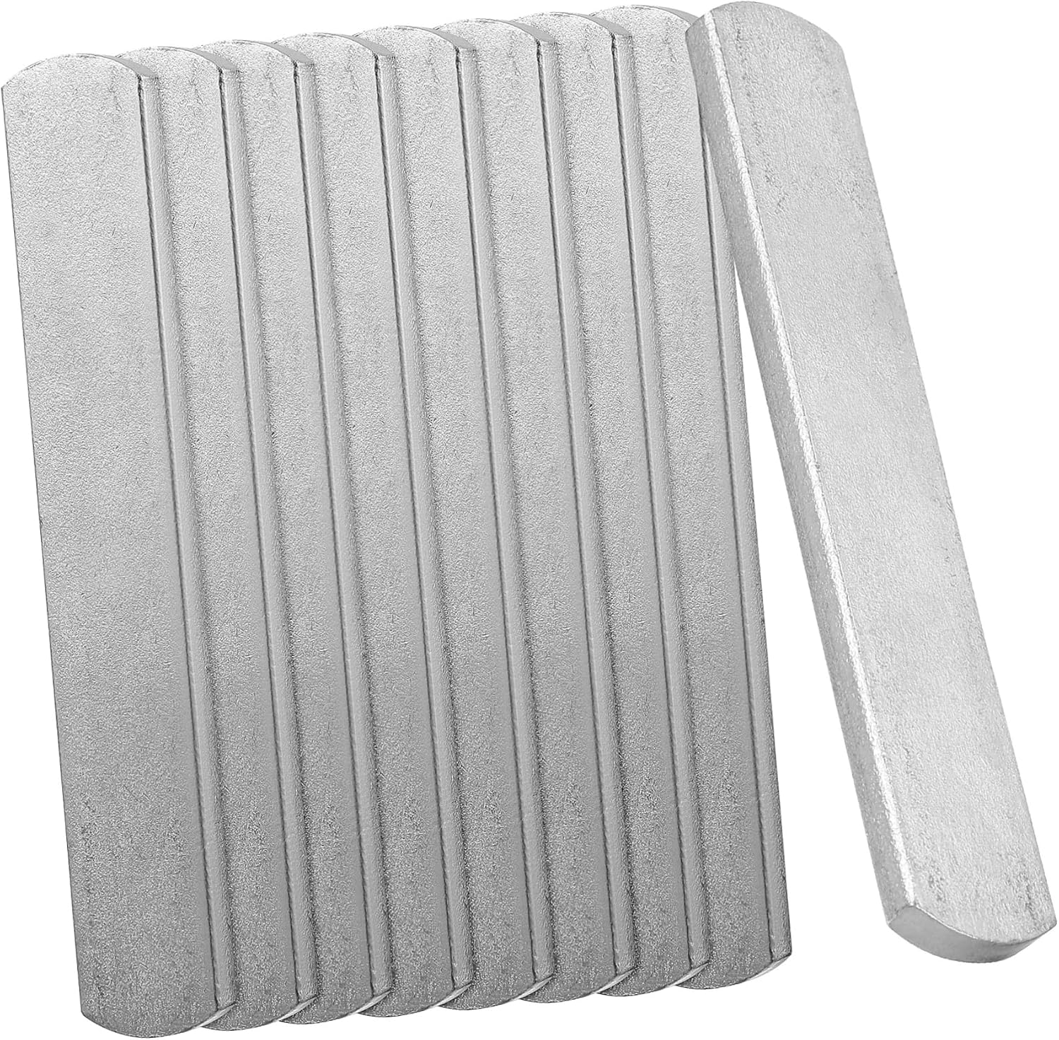 12pcs Weighted Vest Strength Training Steel Plates Each for Fitness Supplies