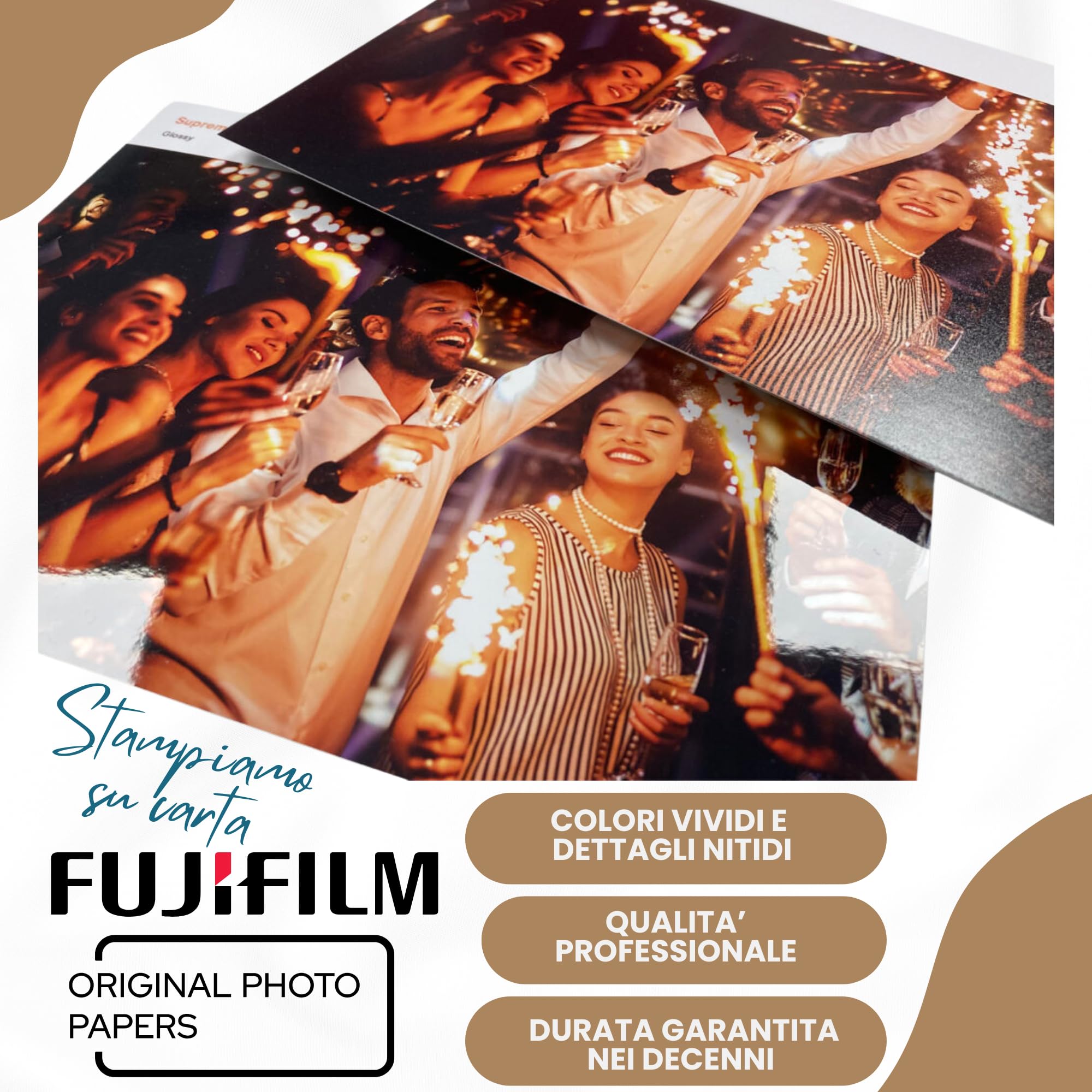 Stampa Foto Online 50-800pz da WHATSAPP o WeTransfer - Carta Fotografica Fujifilm 10x15 o 12x16 cm - Stampa le tue foto da Cellulare o da PC (500 Foto 10x15 cm)