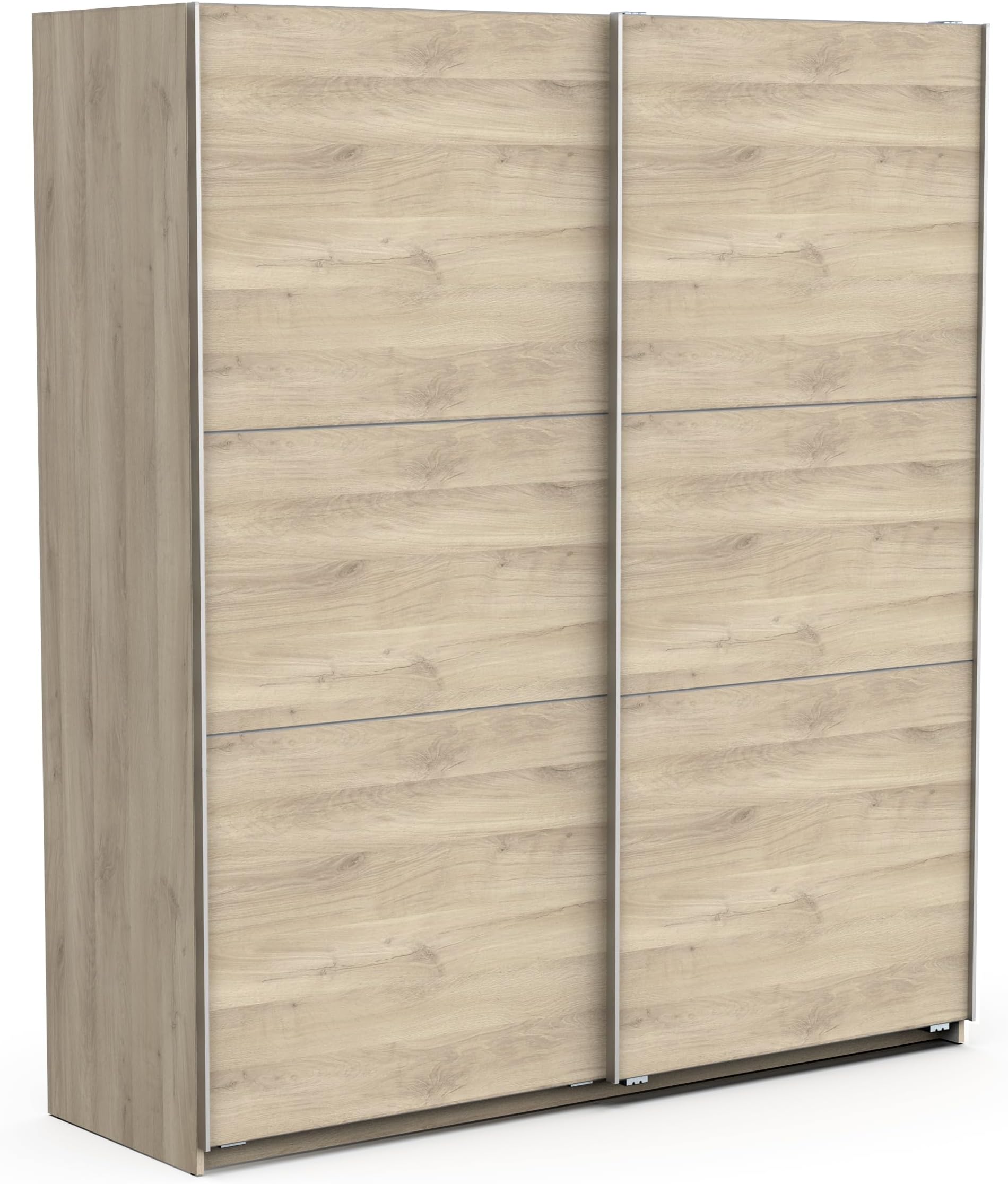 Demeyere Armoire Porte Coulissante avec Penderie Moderne Coloris