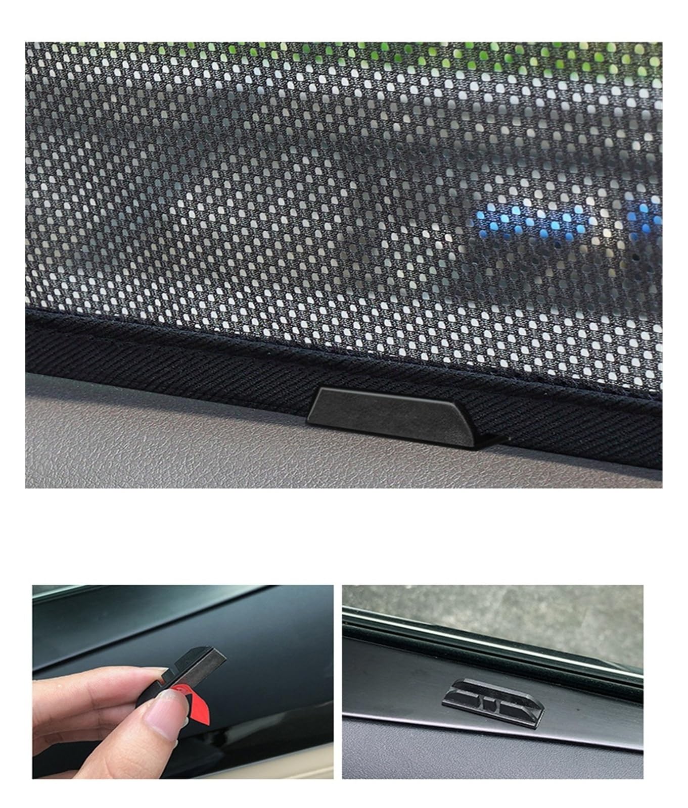 Pare-Soleil Voiture pour Mercedes pour Benz pour GLB pour EQB pour 2019-2023 Pare-Soleil Voiture Bouclier Pare-Soleil Visière Avant Rideau Pare-Soleil Fenêtre Voiture (Taille : 3PCS)