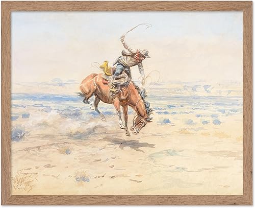 Miniatura 66 de Poster Master Póster vintage de paisaje – Póster de vaquero – Arte del Oeste – Diseño de pared del salvaje oeste – Regalo para hombres y mujeres –