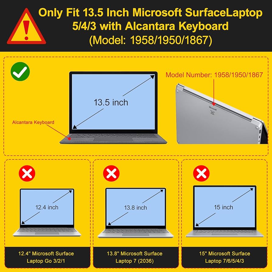 Amazon.co.jp: Lepeoac ケース 13.5インチ Microsoft Surface