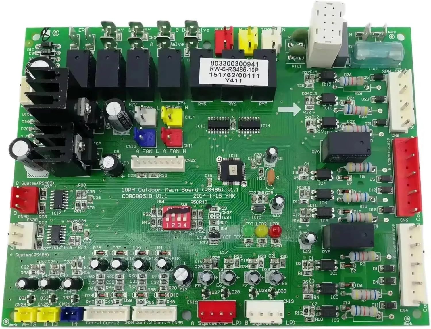 Suitable for Chigo central air conditioning multi-line outdoor unit control board 803300301027 mainboard RW-S-RS485-10-P
